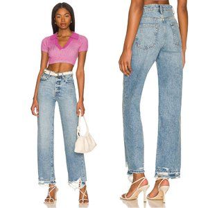 NWT Lovers and Friends Ryan High Rise Straight Jeans